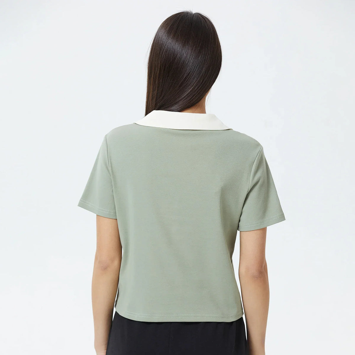 Embroidery Polo Shirt for Women Image