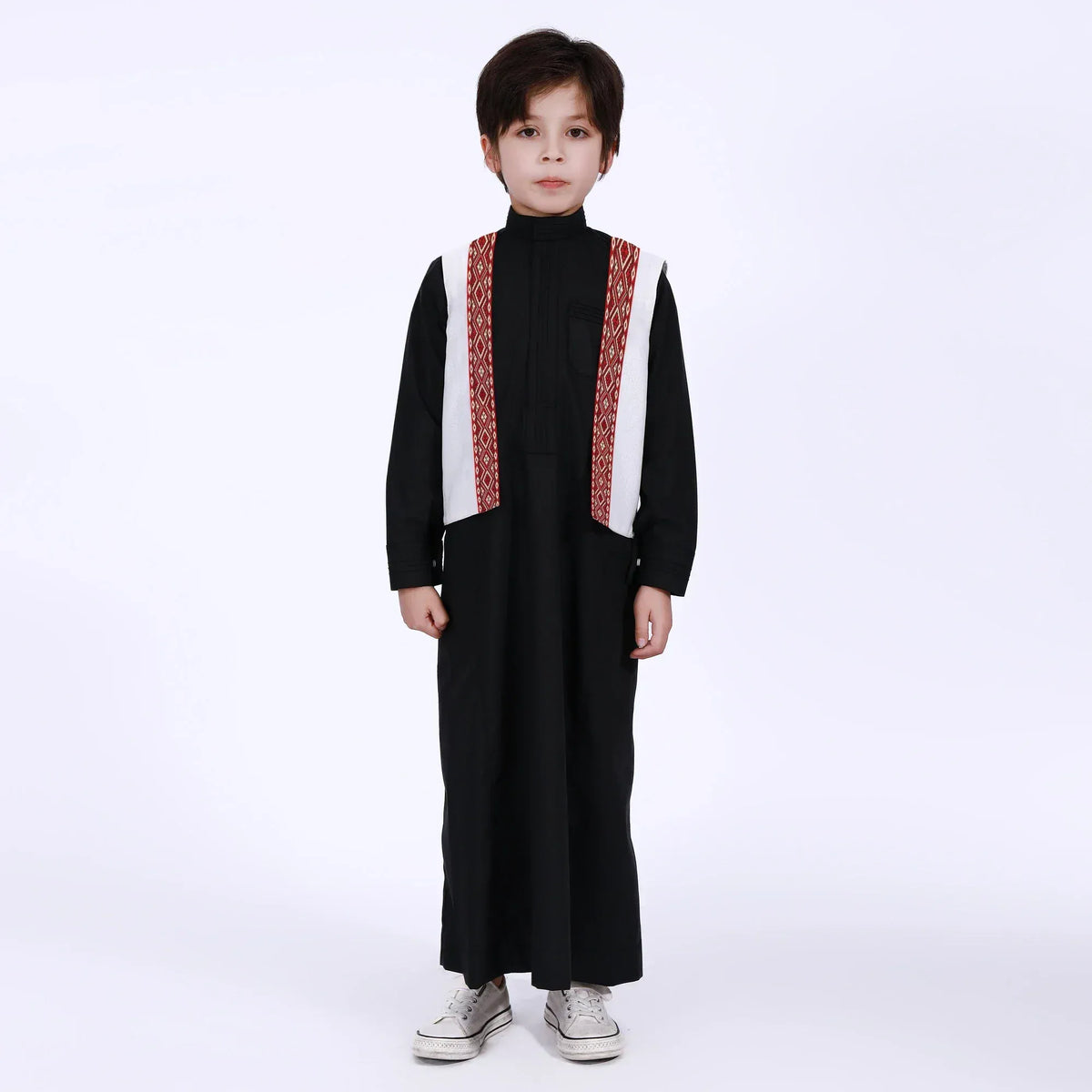 Embroidery Waistcoat For Boys Image