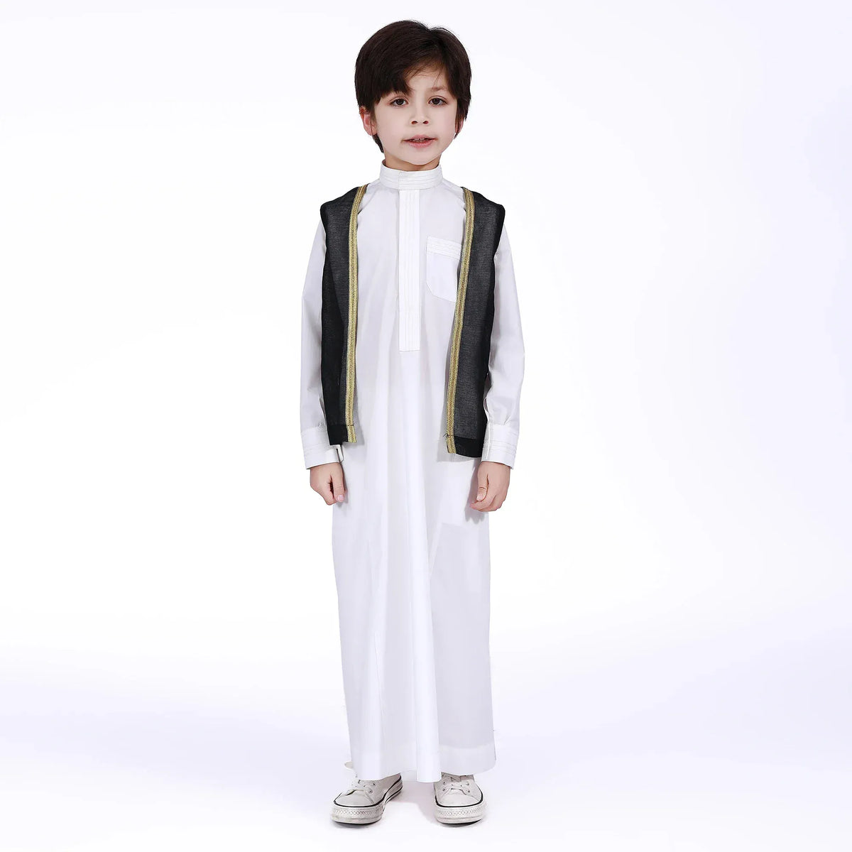 Embroidery Waistcoat For Boys Image