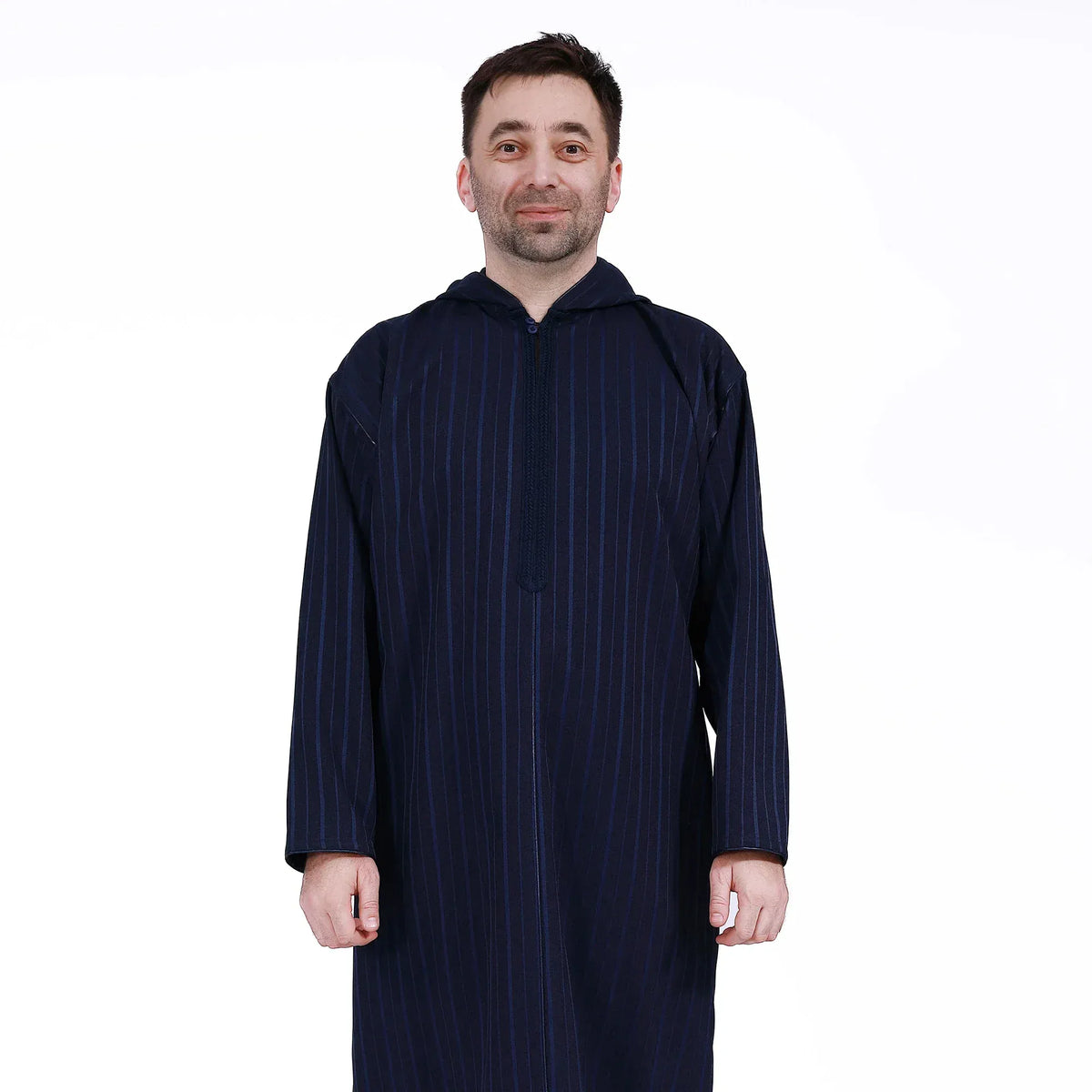 Striped Arabic Thoub For Men Image