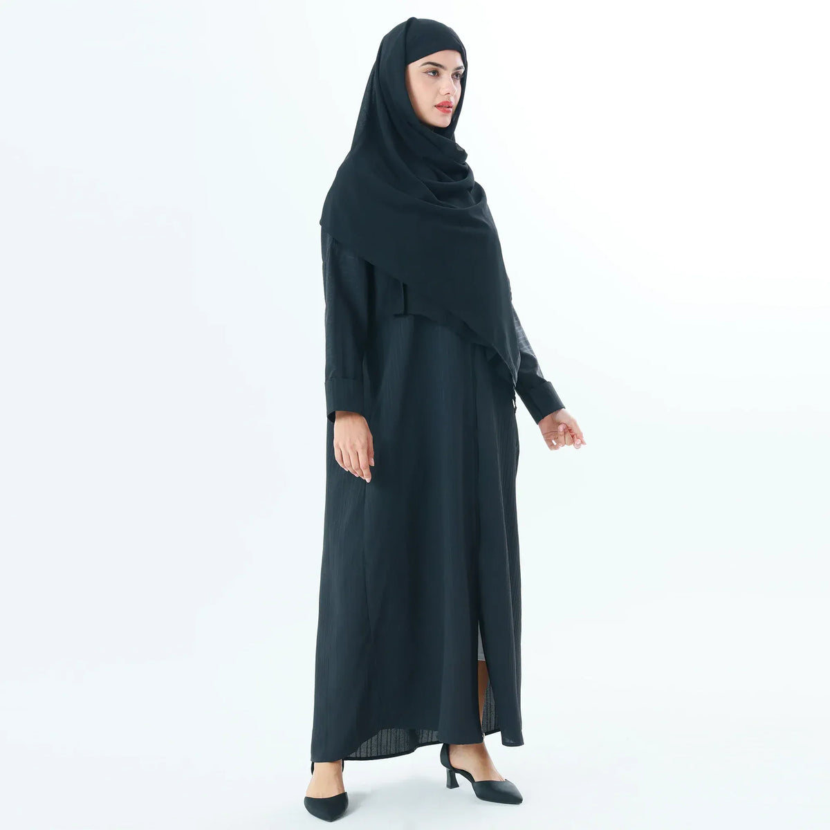 Jacquard Arabic Abaya For Women Image