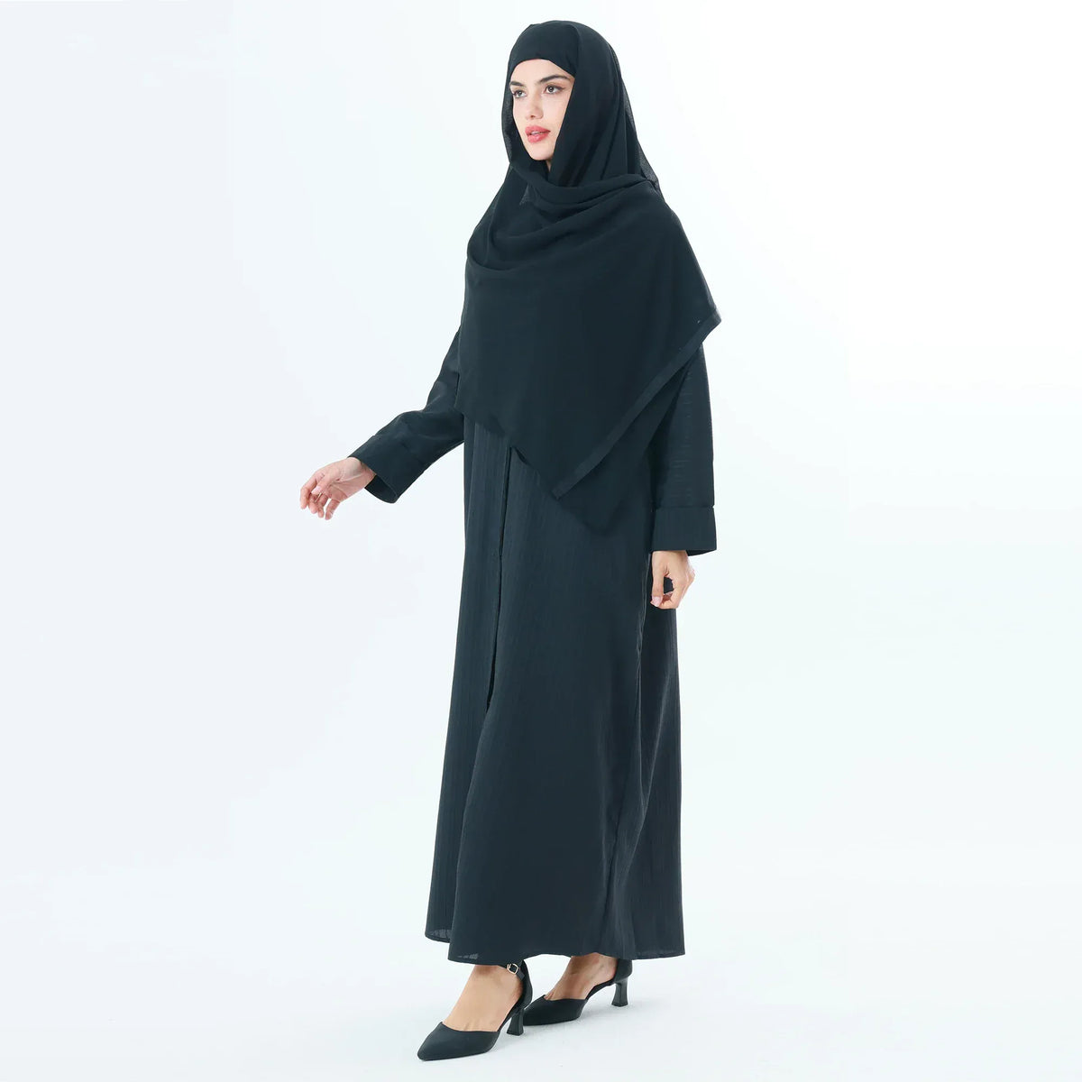 Jacquard Arabic Abaya For Women Image