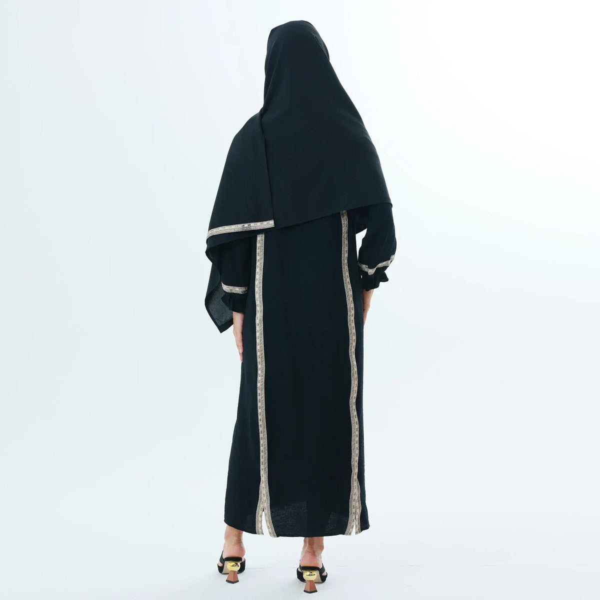 Embroidery Arabic Abaya For Women Image