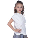 Plain Formal Blouse For Girls Image