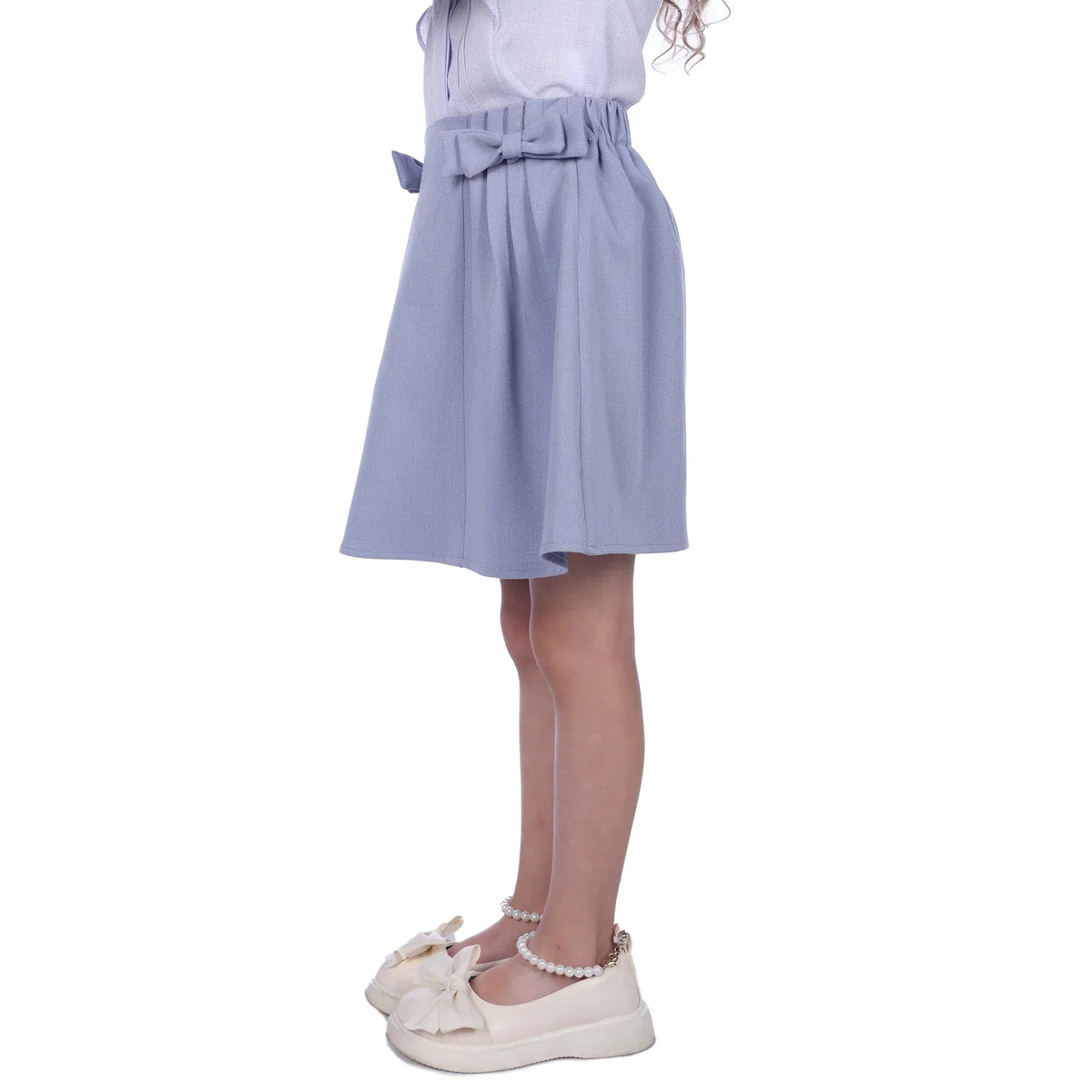 Plain Formal Skirt For Girls Image