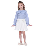 Plain Formal Blouse For Girls Image