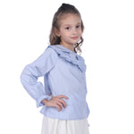 Plain Formal Blouse For Girls Image