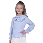 Plain Formal Blouse For Girls Image