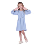 Embroidery Formal Dress For Girls Image