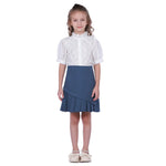 Plain Formal Skirt For Girls Image