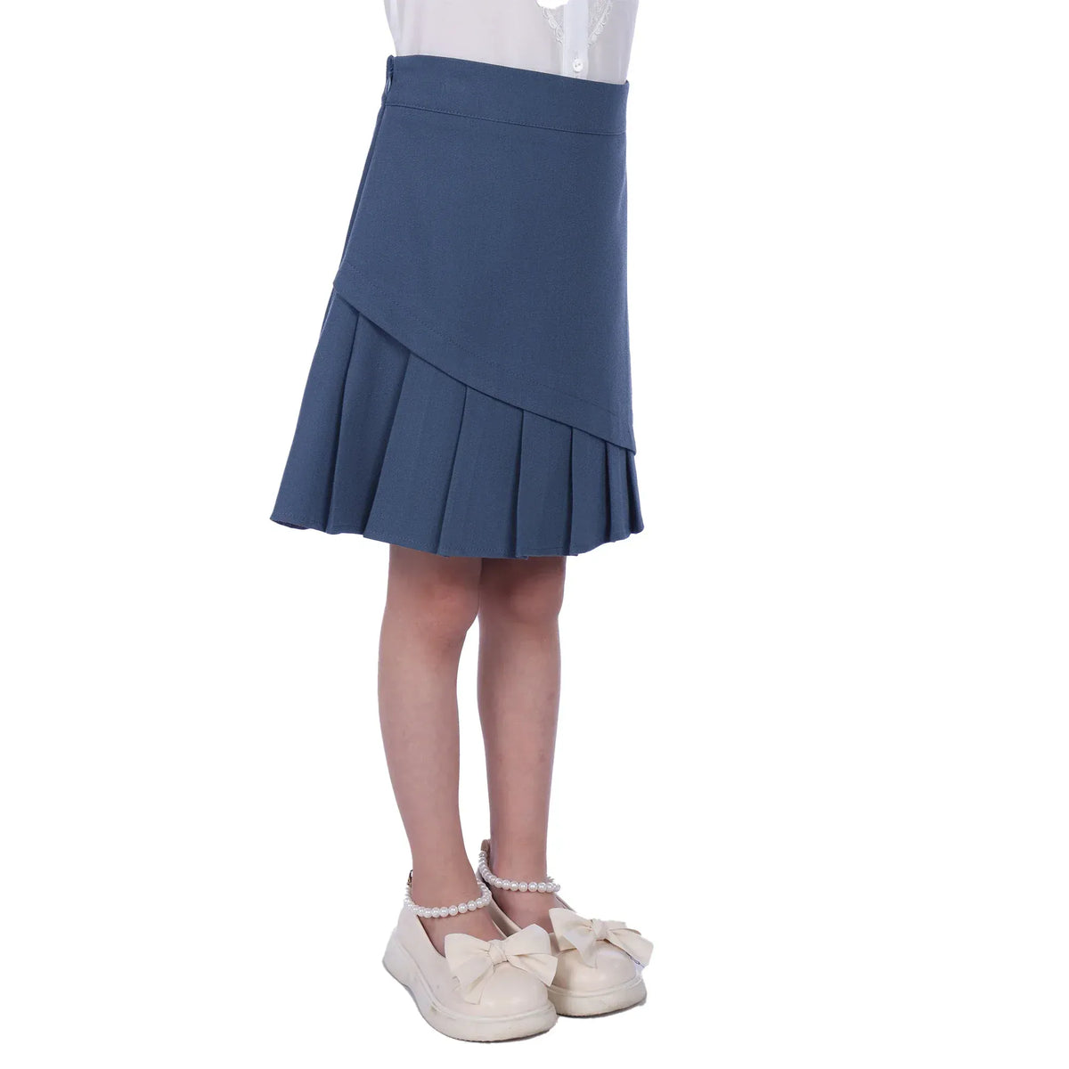 Plain Formal Skirt For Girls Image