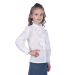 Plain Formal Shirt For Girls Image