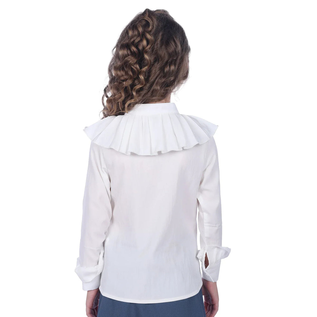 Plain Formal Shirt For Girls Image