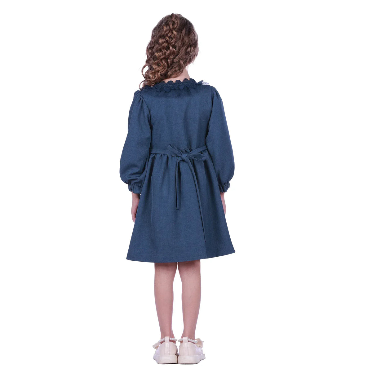 Quilting Formal Dress For Girls Image