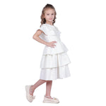 Embroidery Formal Dress For Girls Image