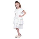 Embroidery Formal Dress For Girls Image