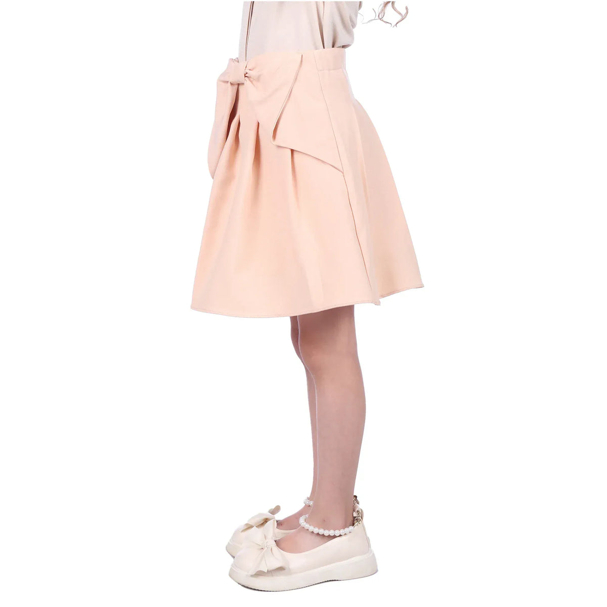 Plain Formal Skirt For Girls Image
