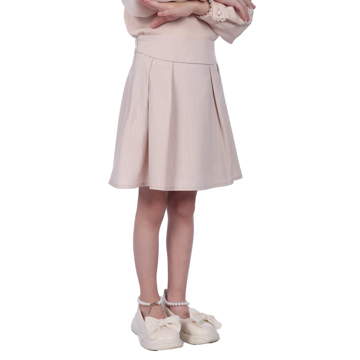 Plain Formal Skirt For Girls Image