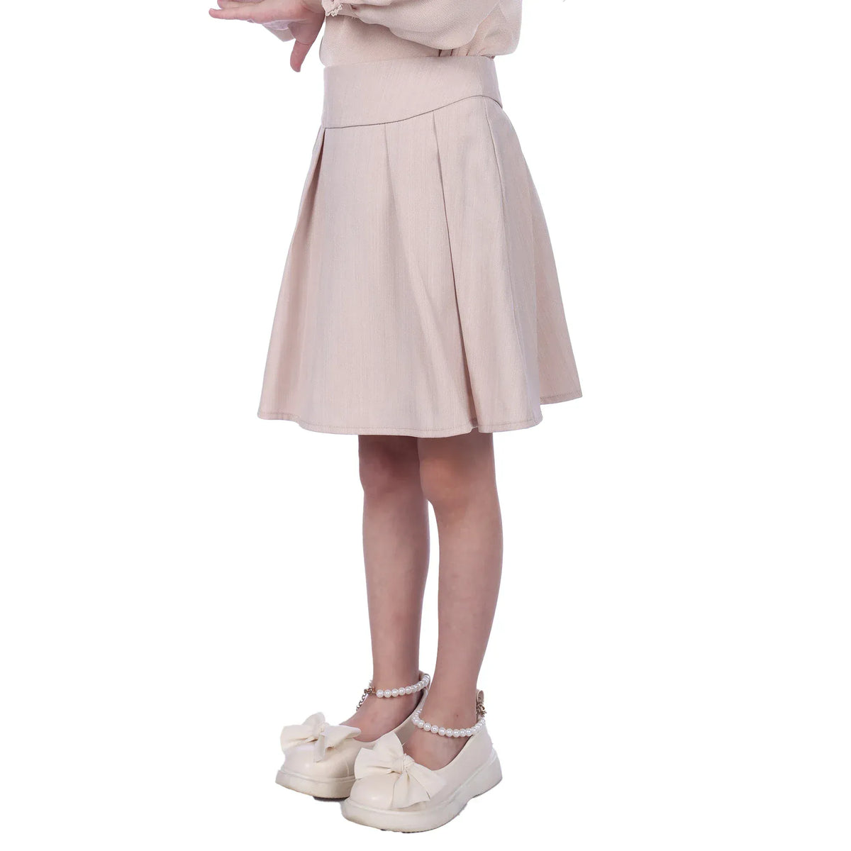 Plain Formal Skirt For Girls Image