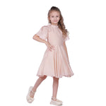 Plain Formal Dress For Girls Image