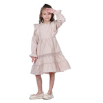 Embroidery Formal Dress For Girls Image