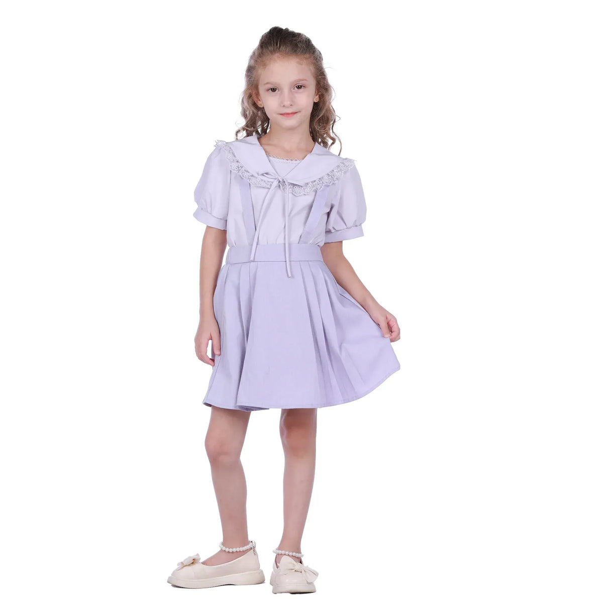 Floral Formal Blouse For Girls Image