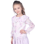 Floral Formal Blouse For Girls Image