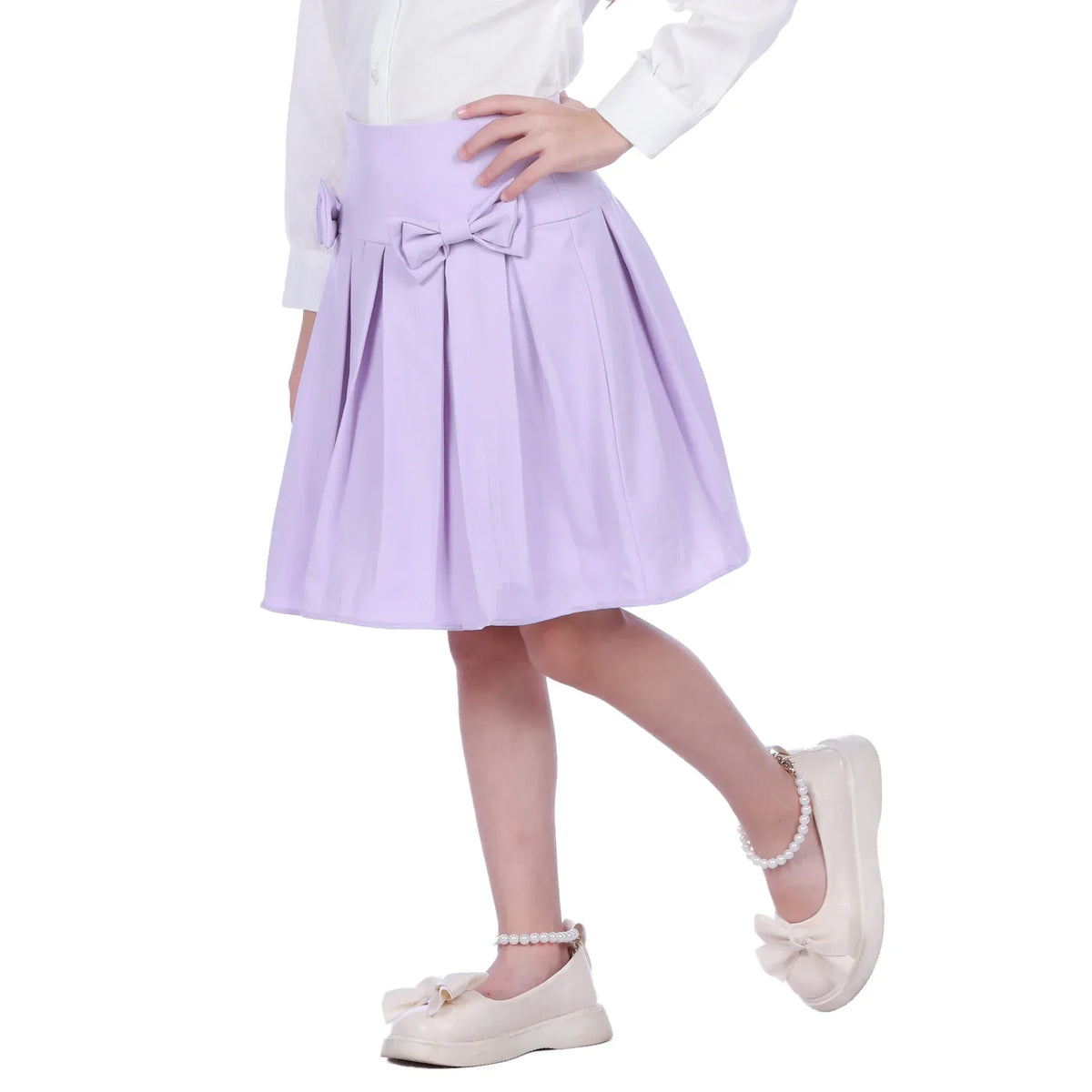 Plain Formal Skirt For Girls Image