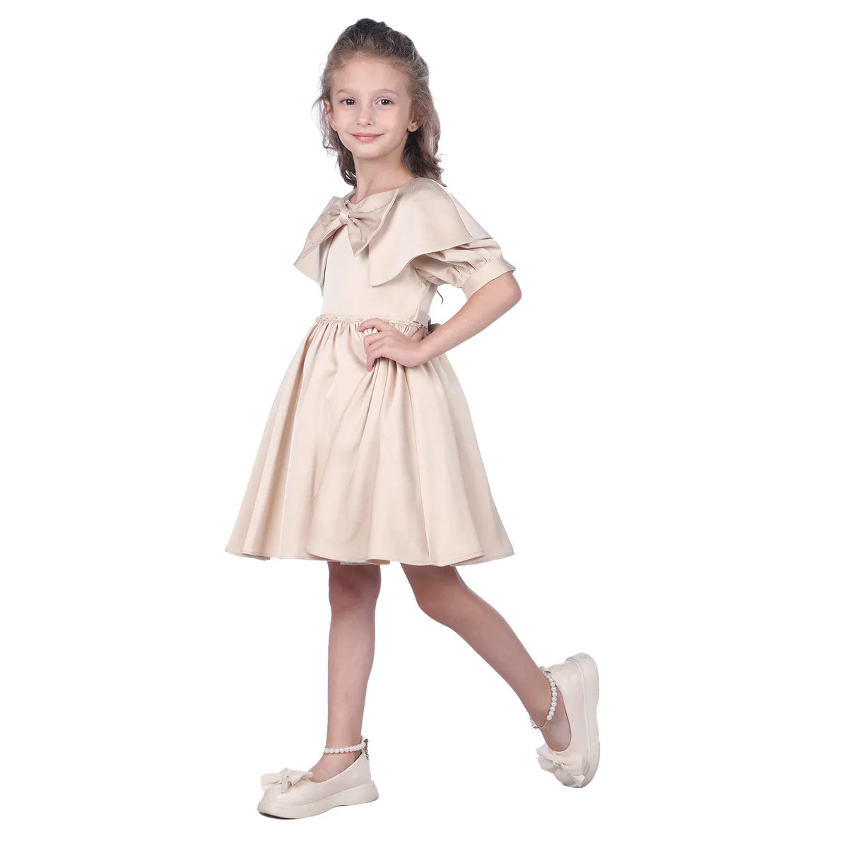 Beaded Facny Dress for Girls Image