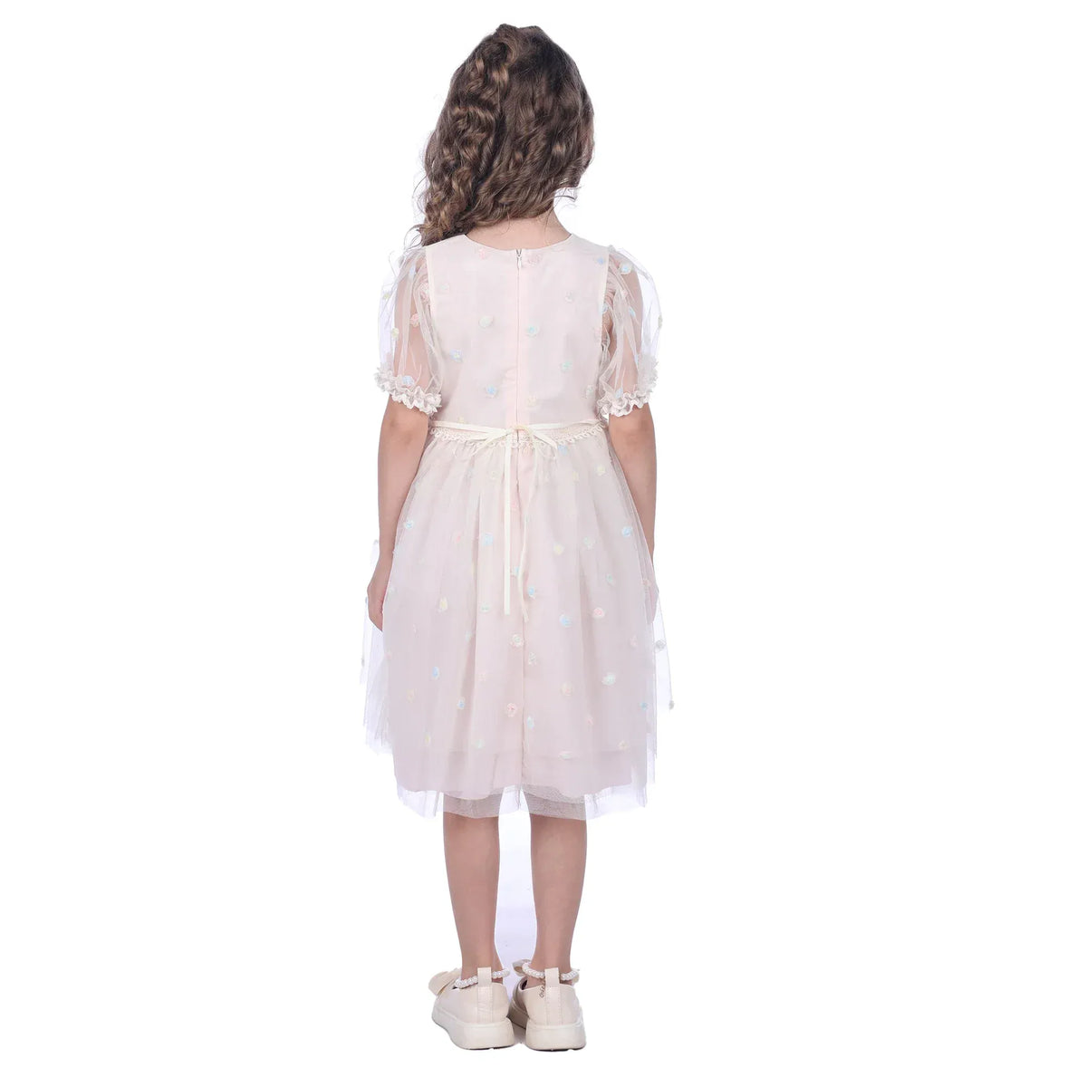 Floral Facny Dress for Girls Image