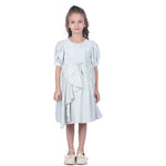 Bean Green Beaded Facny Dress for Girls Image