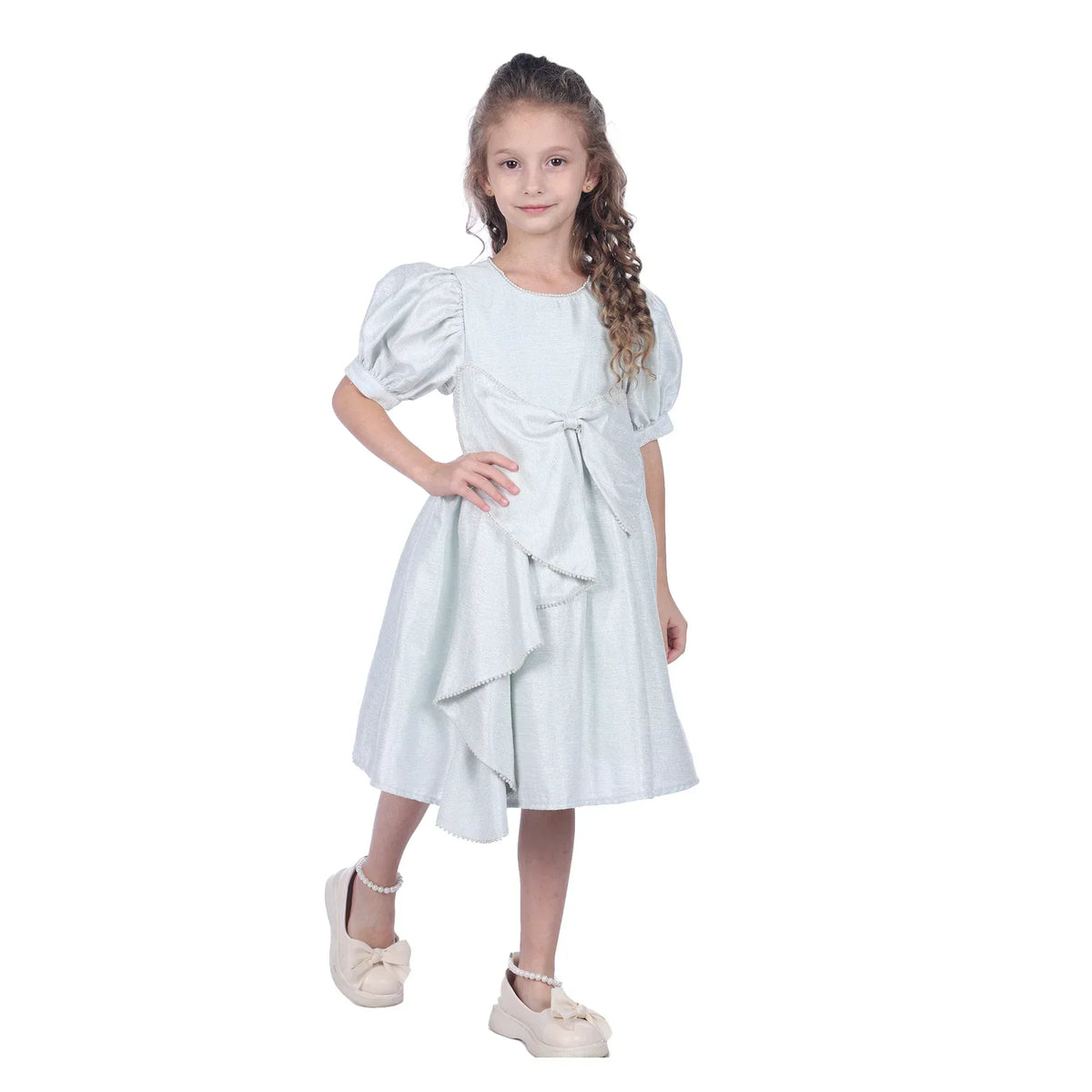 Beaded Facny Dress for Girls Image