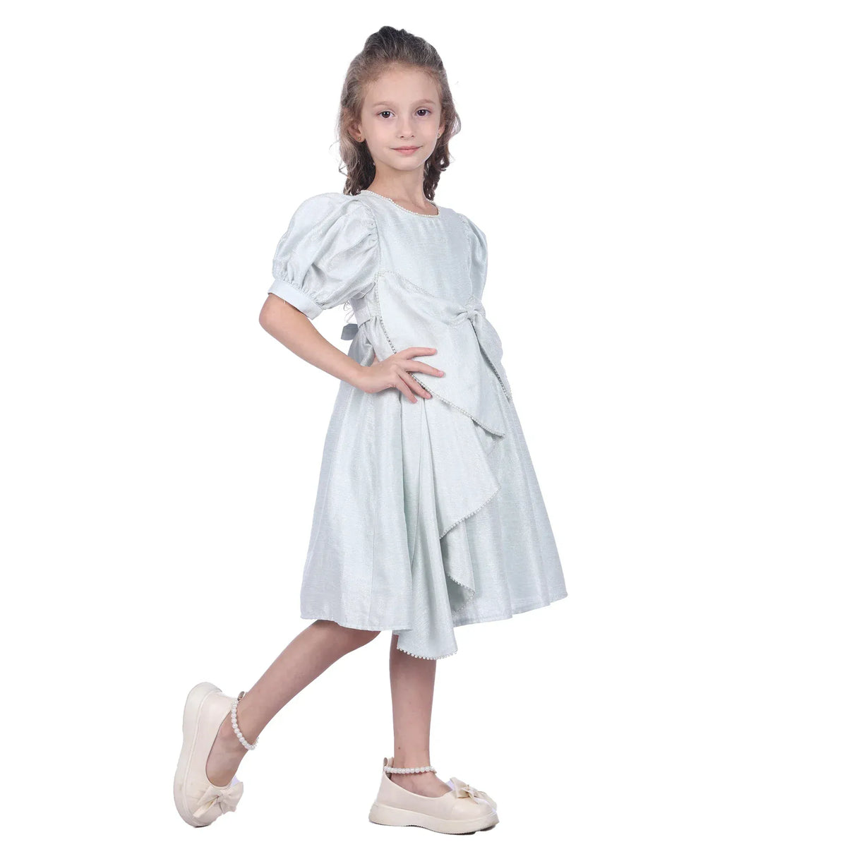 Beaded Facny Dress for Girls Image