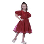Floral Facny Dress for Girls Image