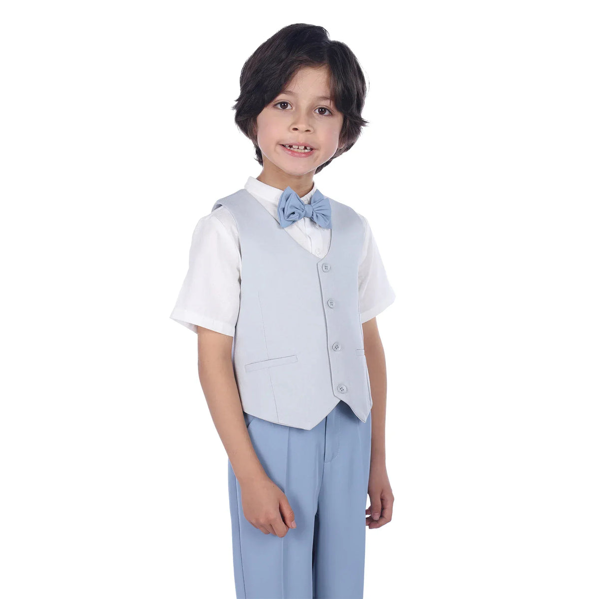 Plain Formal Waistcoat For Boys Image