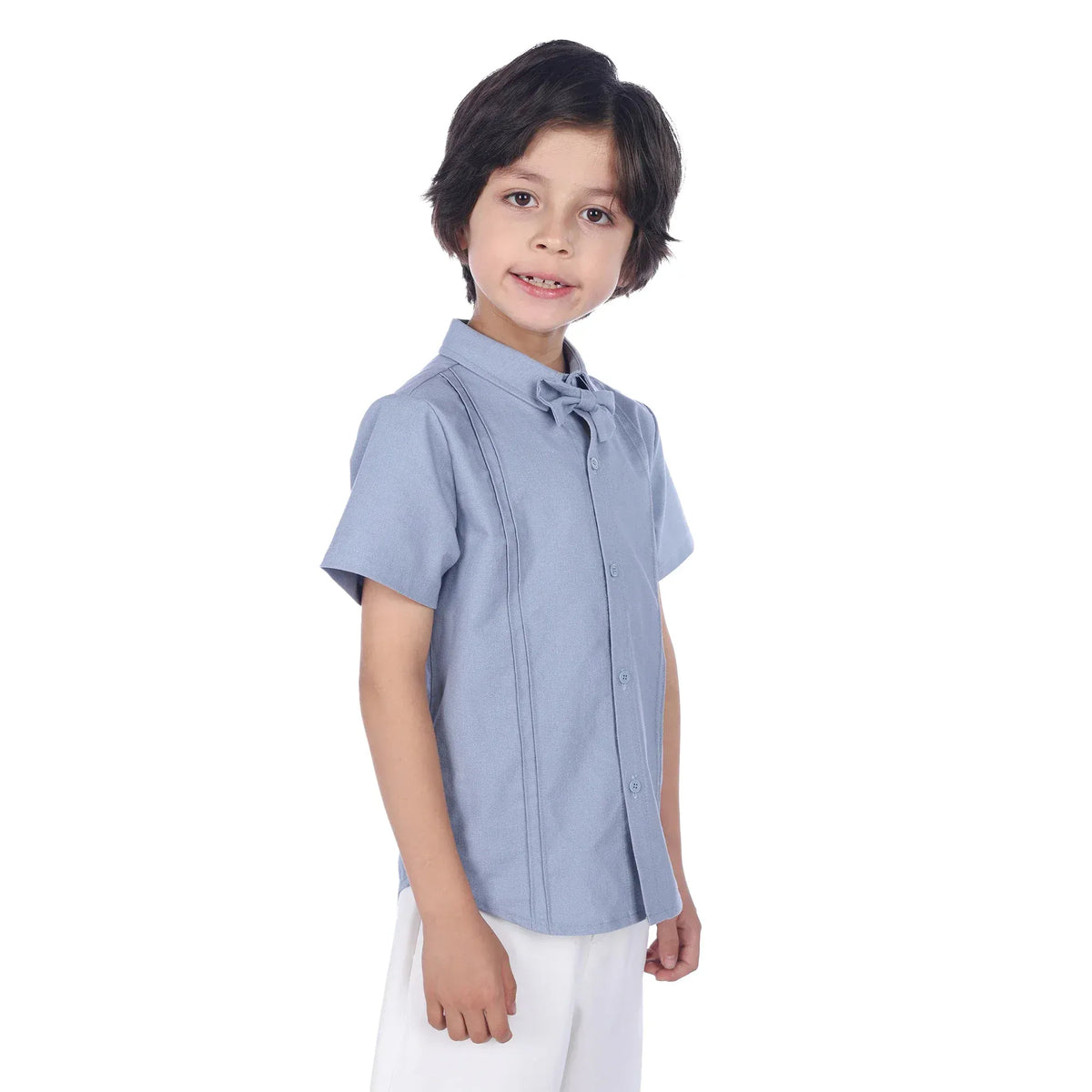 Plain Formal Shirt For Boys Image