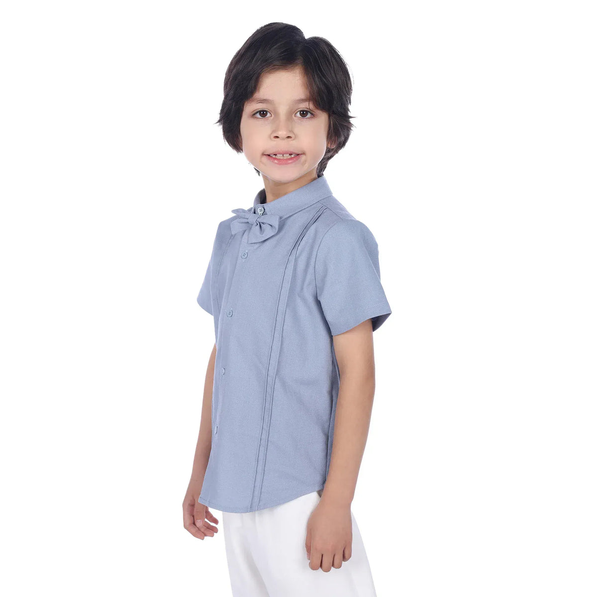 Plain Formal Shirt For Boys Image