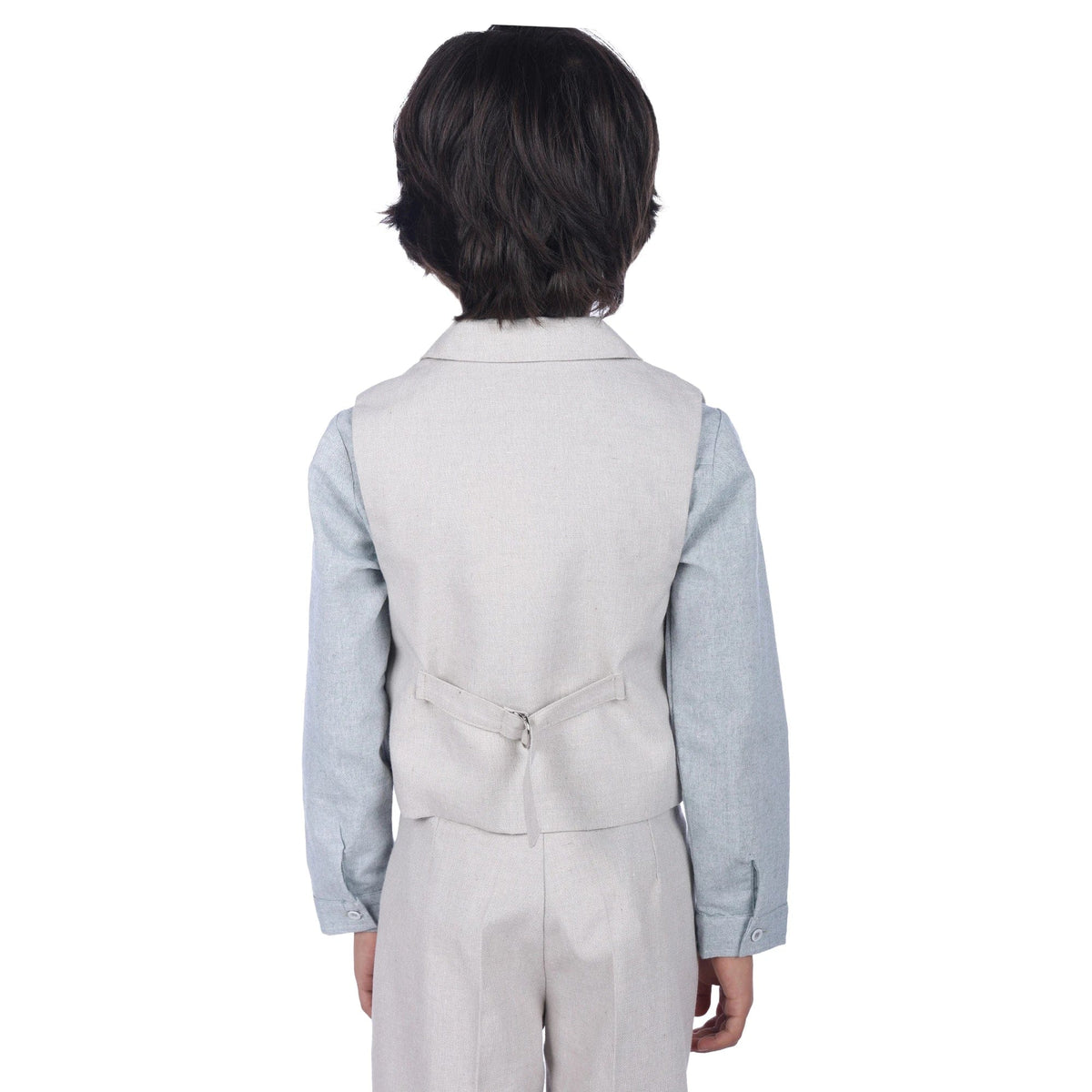 Solid Formal Waistcoat For Boys Image
