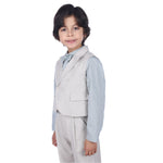Solid Formal Waistcoat For Boys Image