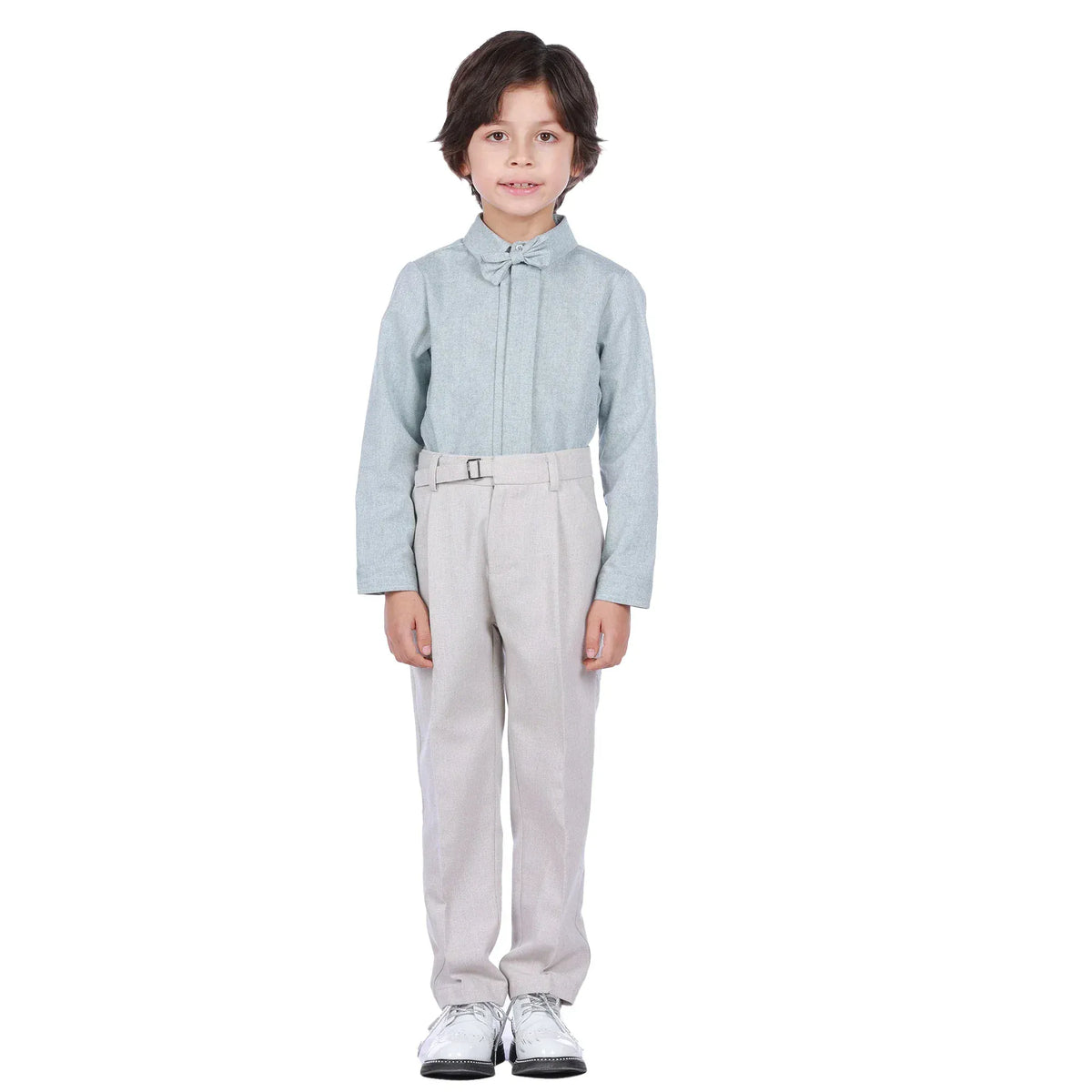 Solid Formal Pants For Boys Image