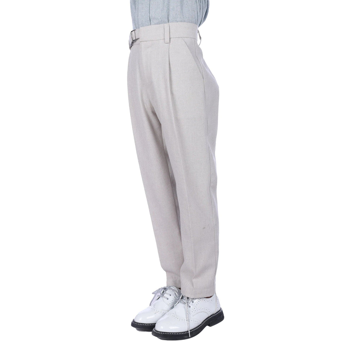 Solid Formal Pants For Boys Image