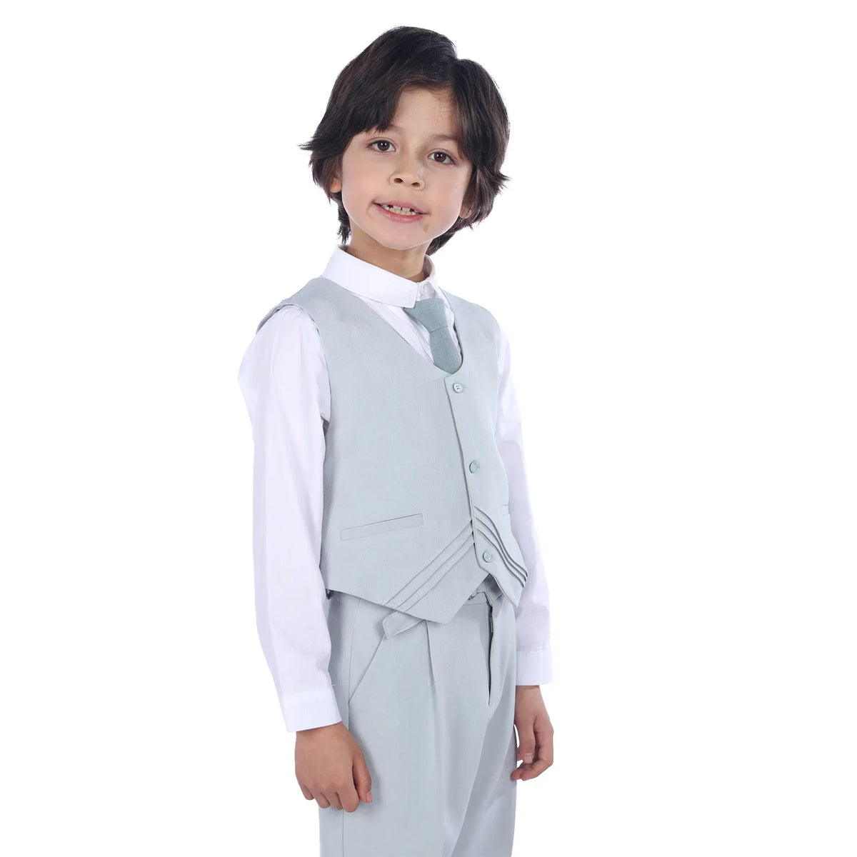 Plain Formal Waistcoat For Boys Image