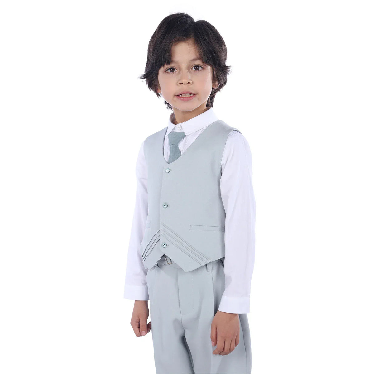 Plain Formal Waistcoat For Boys Image