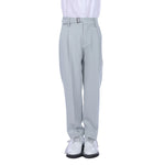 Lake Green Plain Formal Pants For Boys Image
