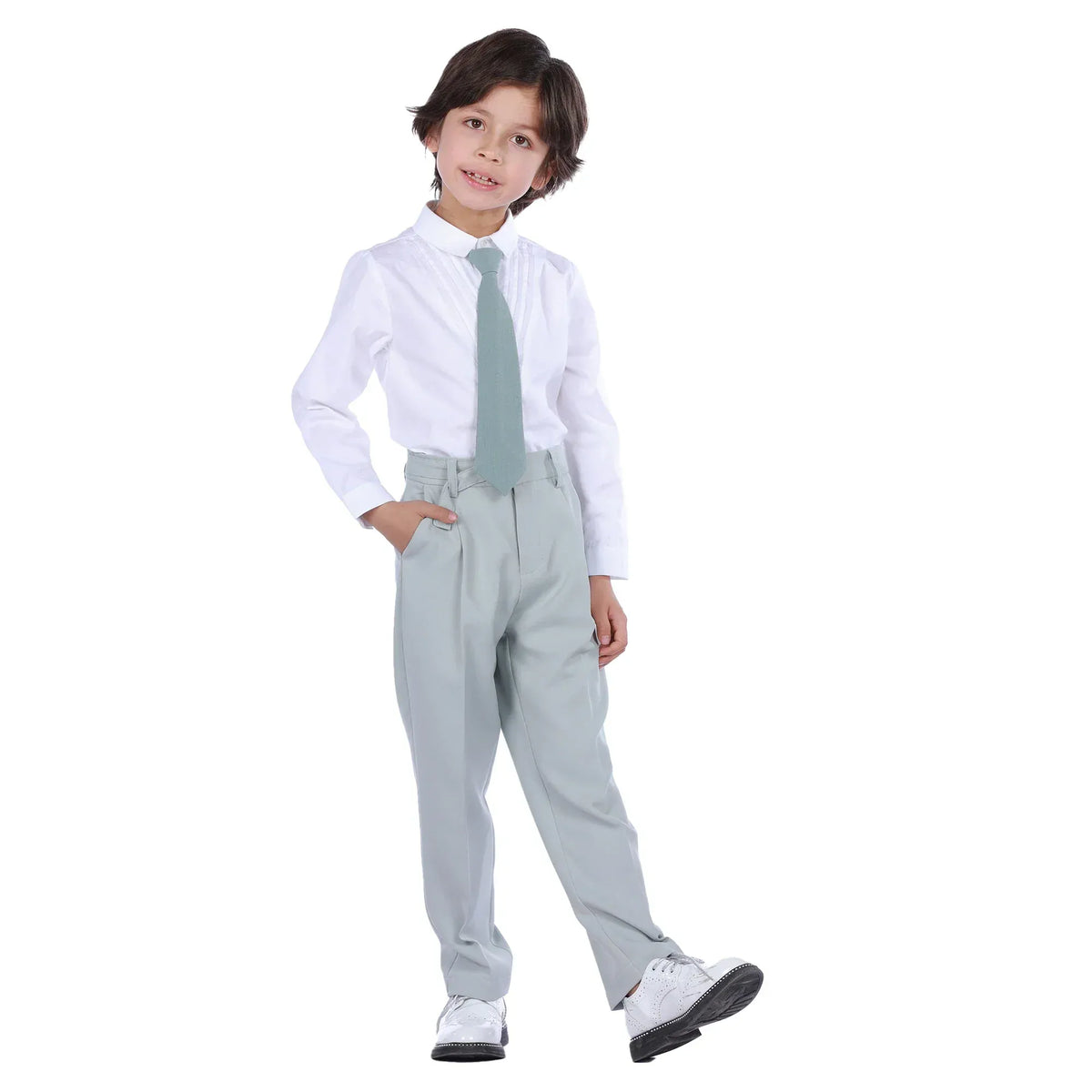 Plain Formal Pants For Boys Image