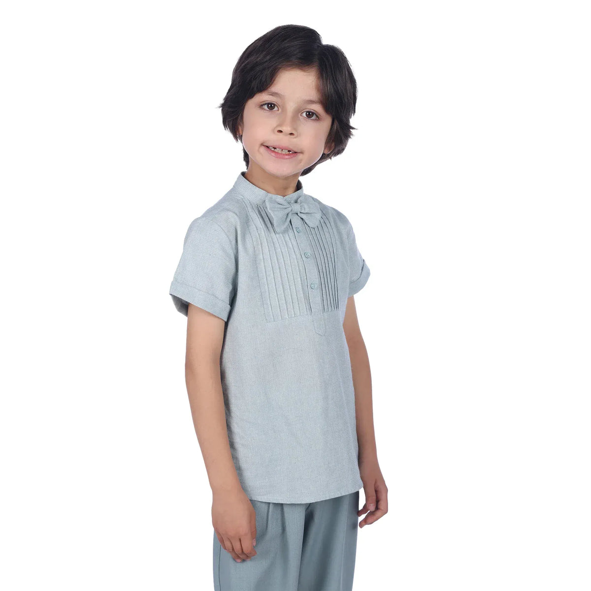 Solid Formal Blouse For Boys Image