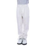 Off White Plain Formal Pants For Boys Image