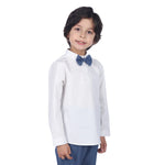 Striped Formal Blouse For Boys Image