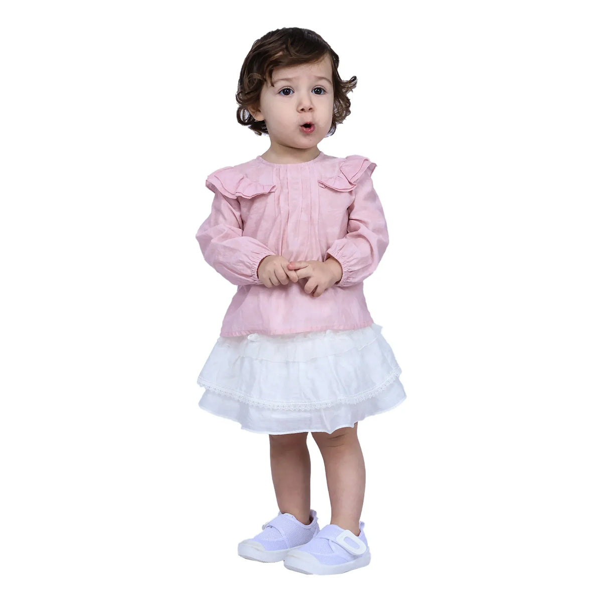 Printed Formal Blouse For Baby girl Image