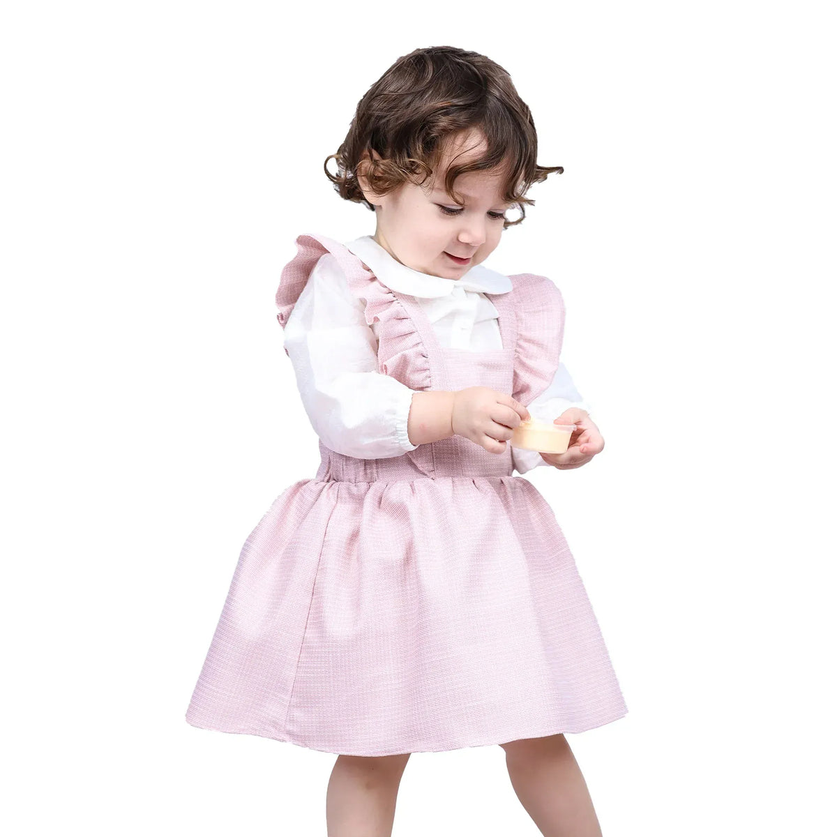 Solid Formal Dress For Baby girl Image